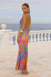 HALSTON MAXI DRESS - DIAZ IRIS