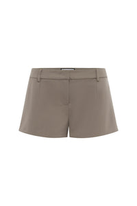 HAMPTON TAILORED SHORTS - MOCHA
