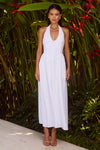 HENRIETTA MIDI DRESS - WHITE