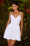HENRIETTA MINI DRESS - WHITE