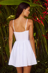 HENRIETTA MINI DRESS - WHITE