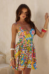 HENERIETTA MINI DRESS - PHAEDRA PRINT