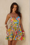 HENERIETTA MINI DRESS - PHAEDRA PRINT
