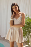 HENRIETTA MINI DRESS - SAND