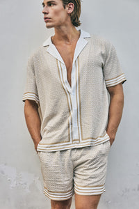 HENRY SHORTS - SAND GEO