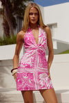 HOLLY MINI DRESS - HAVANNA PINK