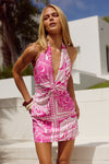 HOLLY MINI DRESS - HAVANNA PINK
