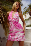 HOLLY MINI DRESS - HAVANNA PINK