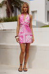 HOLLY MINI DRESS - HAVANNA PINK
