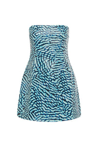 IBIZA MINI DRESS - OPHELIA BLUE