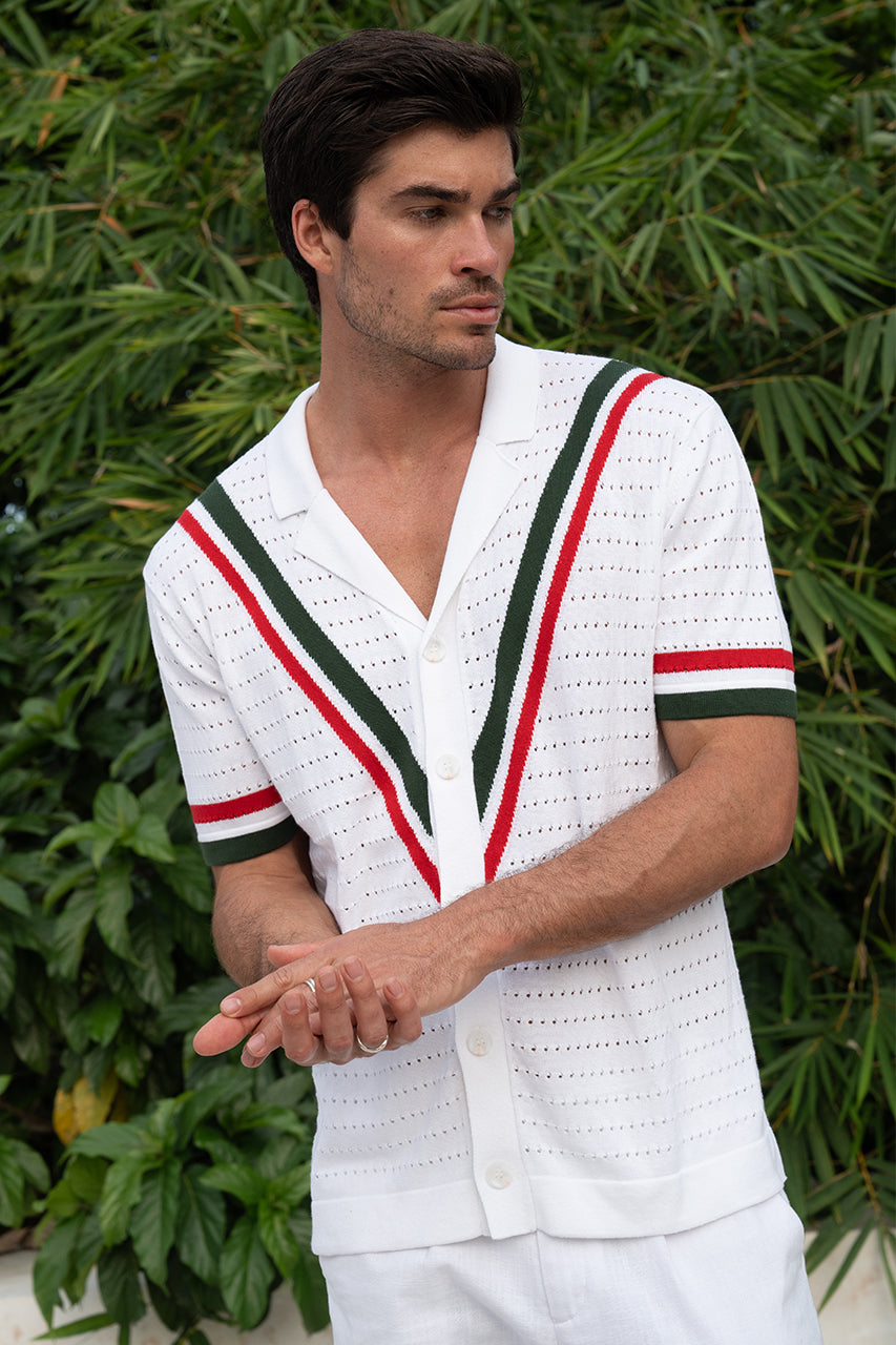 JAMES SHIRT - WHITE MULTI