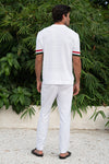 JAMES SHIRT - WHITE MULTI