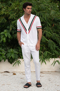 JAMES SHIRT - WHITE MULTI