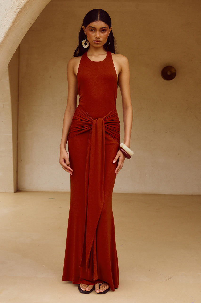 JUDAH MAXI DRESS - RED
