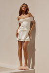 KADIE MINI DRESS - IVORY