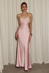 KADIE OFF SHOULDER MAXI DRESS - MUSK