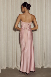 KADIE OFF SHOULDER MAXI DRESS - MUSK