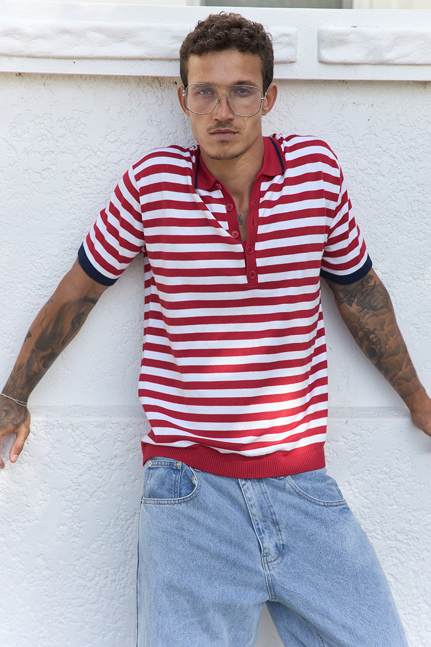 KAIN TOP - RED STRIPE