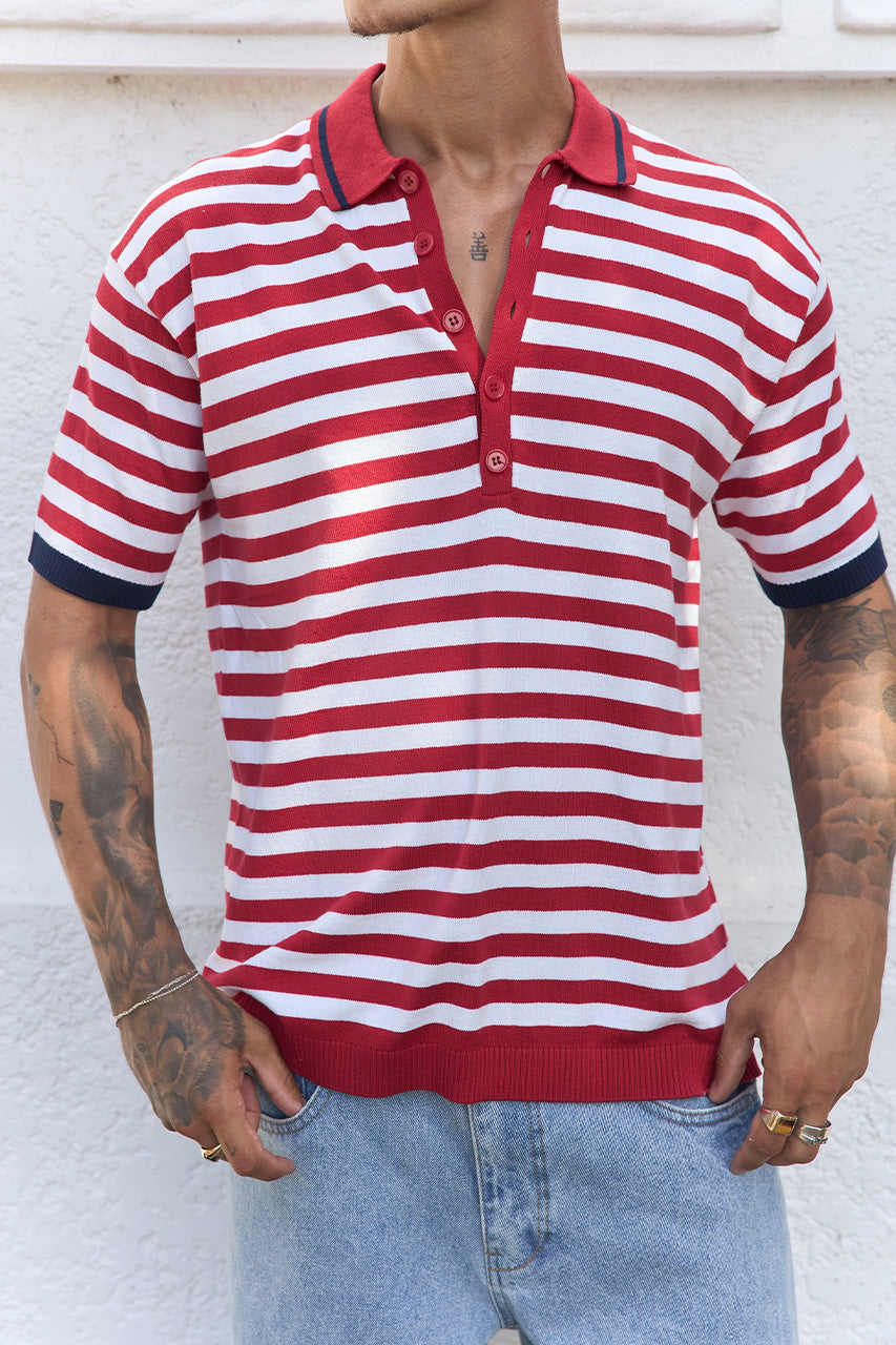 KAIN TOP - RED STRIPE