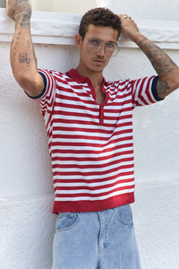 KAIN TOP - RED STRIPE