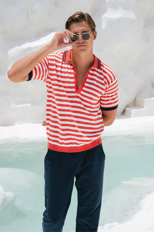 KAIN TOP - RED STRIPE