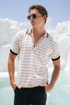 KAIN TOP - SAND STRIPE
