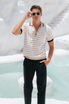 KAIN TOP - SAND STRIPE