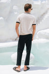 KAIN TOP - SAND STRIPE