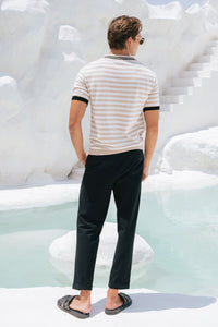 KAIN TOP - SAND STRIPE