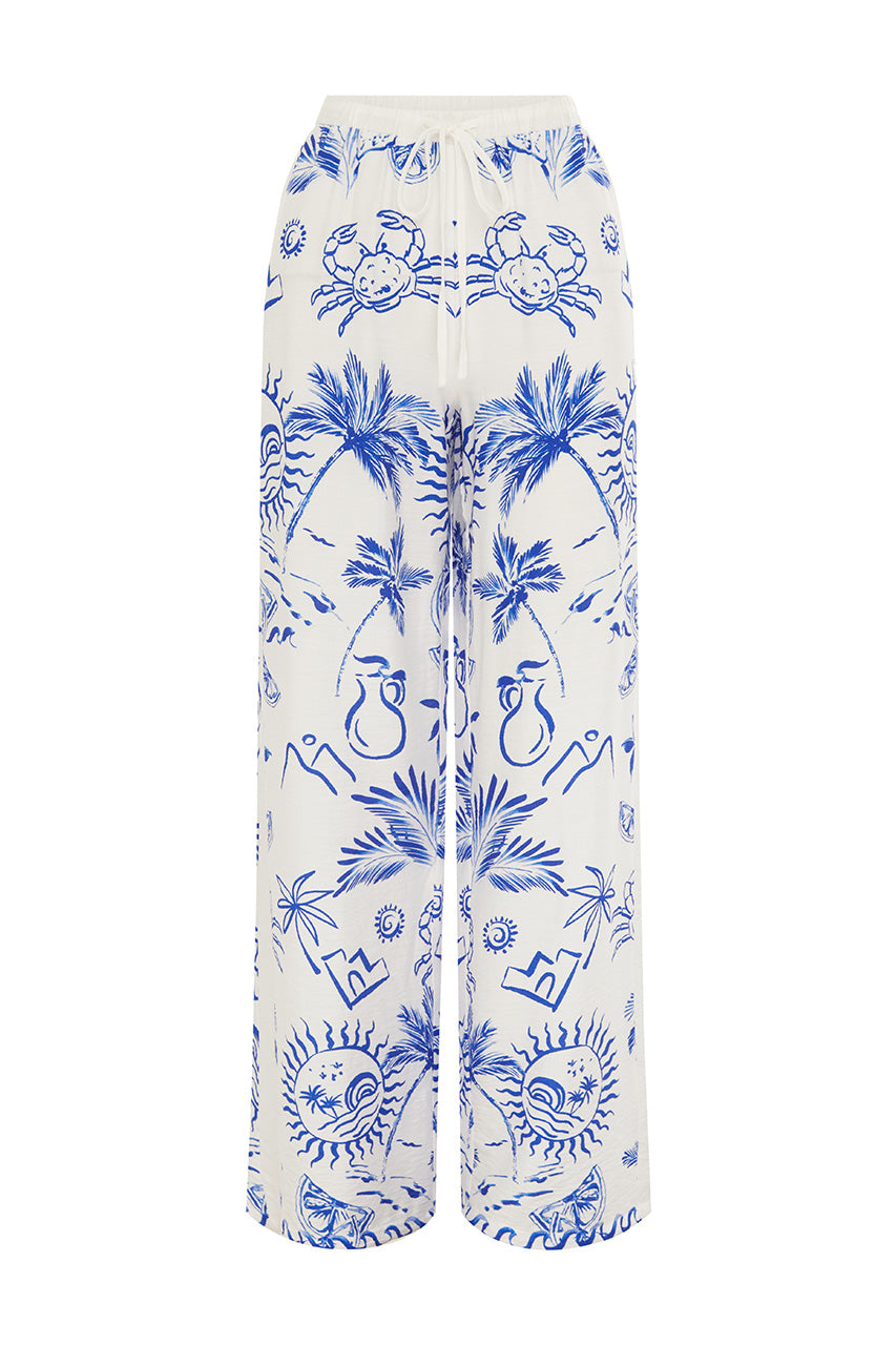 KATRI PANT - ASTLEY BLUE