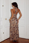 KEELEY MAXI SKIRT - MENDEZ BROWN
