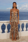 KIATA MAXI DRESS - ARIZONA CHOC