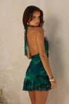 KIATA MINI DRESS - CALISTA GREEN