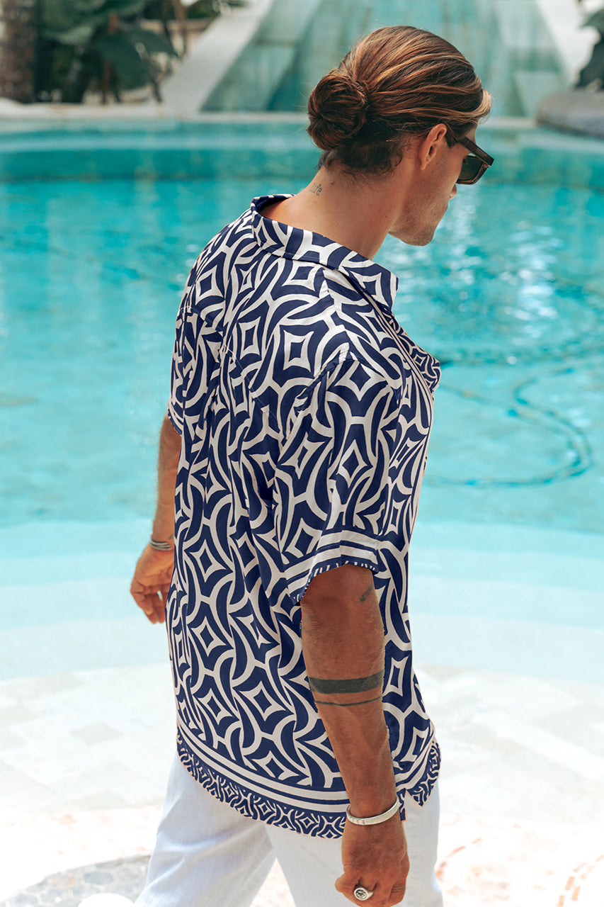 KLAUS SHIRT - KLAUS NAVY