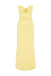 KLEO MAXI DRESS - LEMON