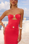 KLEO MAXI DRESS - WATERMELON