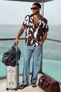KOLTON SHORT SLEEVE SHIRT - SHILOH WHITE