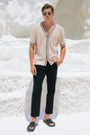 LACHY TOP - SAND