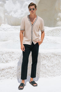 LACHY TOP - SAND