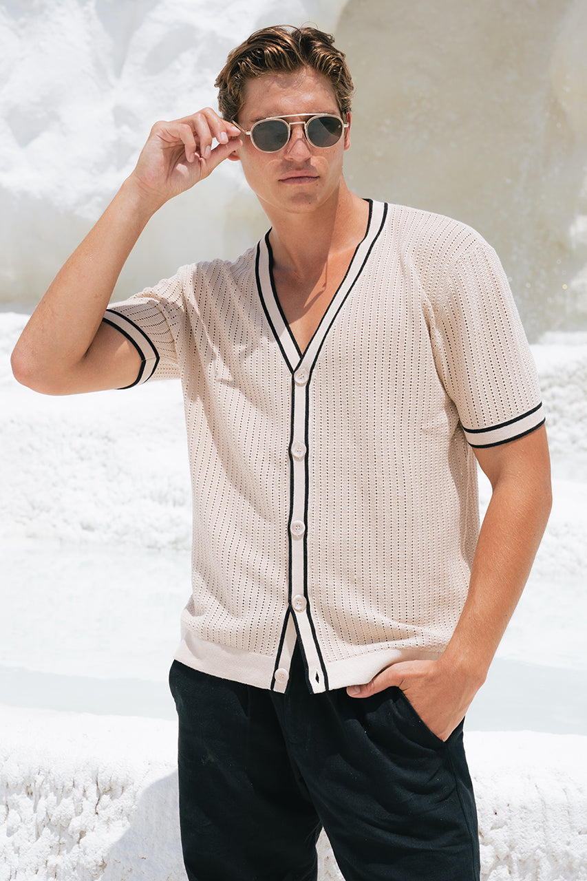 LACHY TOP - SAND
