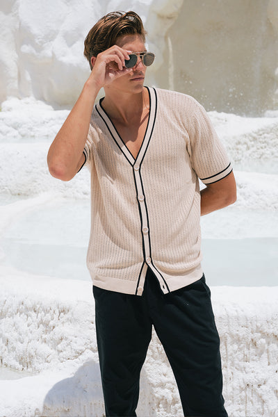 LACHY TOP - SAND