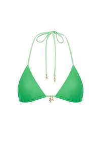 LAGUNA TRIANGLE BIKINI TOP - PALM