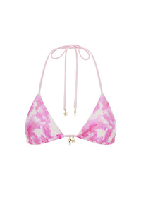 LAGUNA TRIANGLE BIKINI TOP - FANTASIA PINK