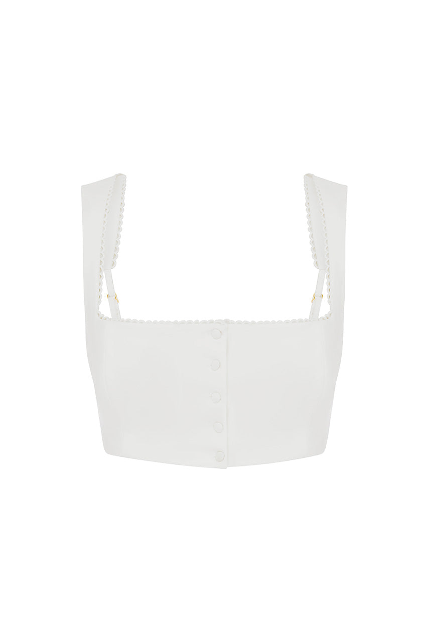 LANI TOP - WHITE