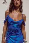 LAVONI MAXI DRESS - RAMONA BLUE