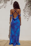 LAVONI MAXI DRESS - RAMONA BLUE