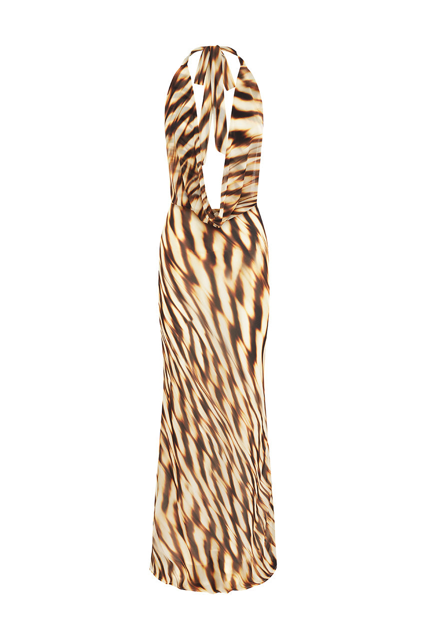 LEXIE MAXI DRESS - ARIZONA CHOC