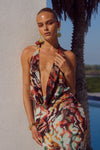 LEXIE MAXI DRESS - SONARA PRINT