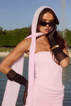 LILLIE CORSET MAXI DRESS - MUSK