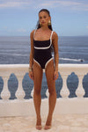 LILO ONE PIECE - BLACK/WHITE